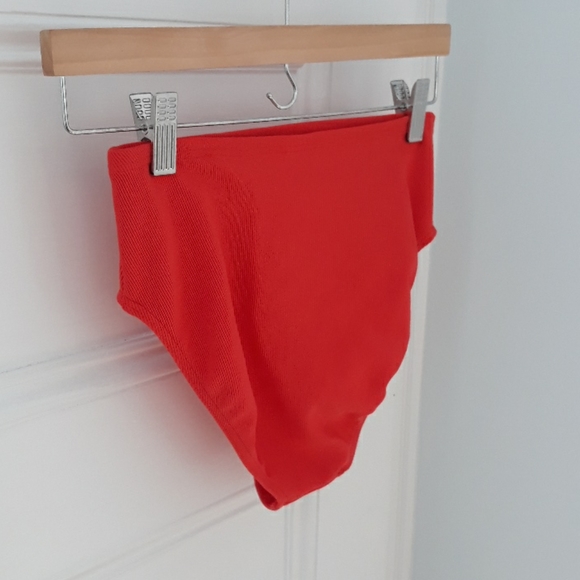 VTG 90s Y2K high neck rise orange bikini - Picture 7 of 15